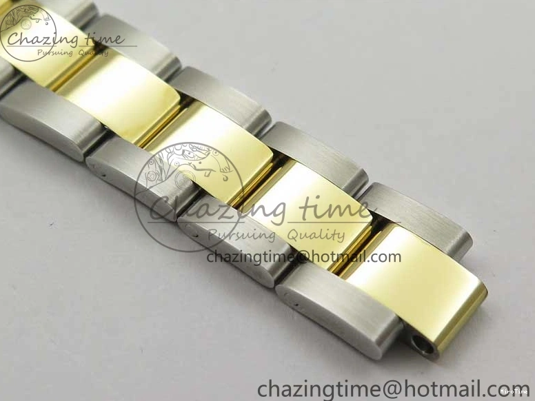 MiroTime 0127 SoftTouch Datejust 31mm 278273 SS YG BP Maker Best Edition Gray Diamonds Dial on SS YG Oyster Bracelet 2715